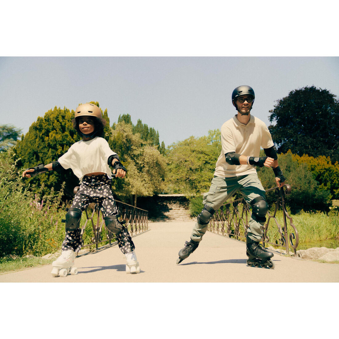 Patin à roulettes enfant QUAD 100 JR