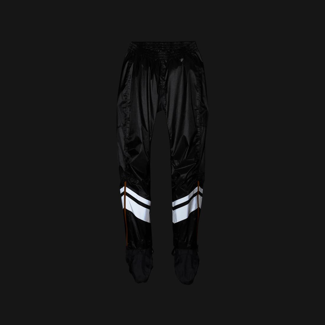 SURPANTALON PLUIE VELO VILLE AVEC COUVRE-CHAUSSURES INTEGREES 540 FEMME NOIR