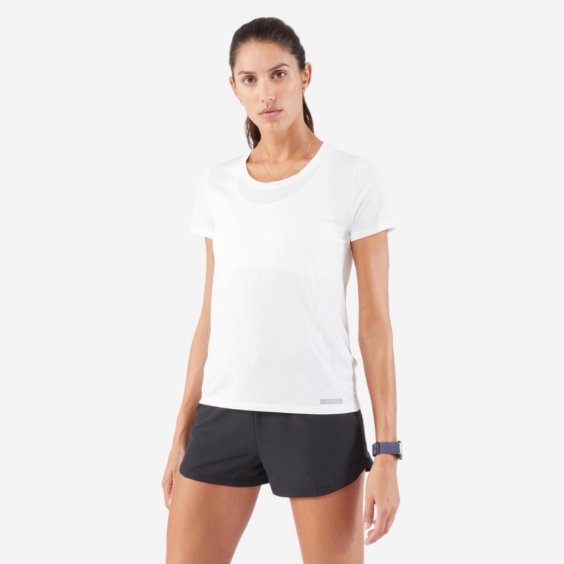 T-shirt de running respirant femme - kiprun run 100