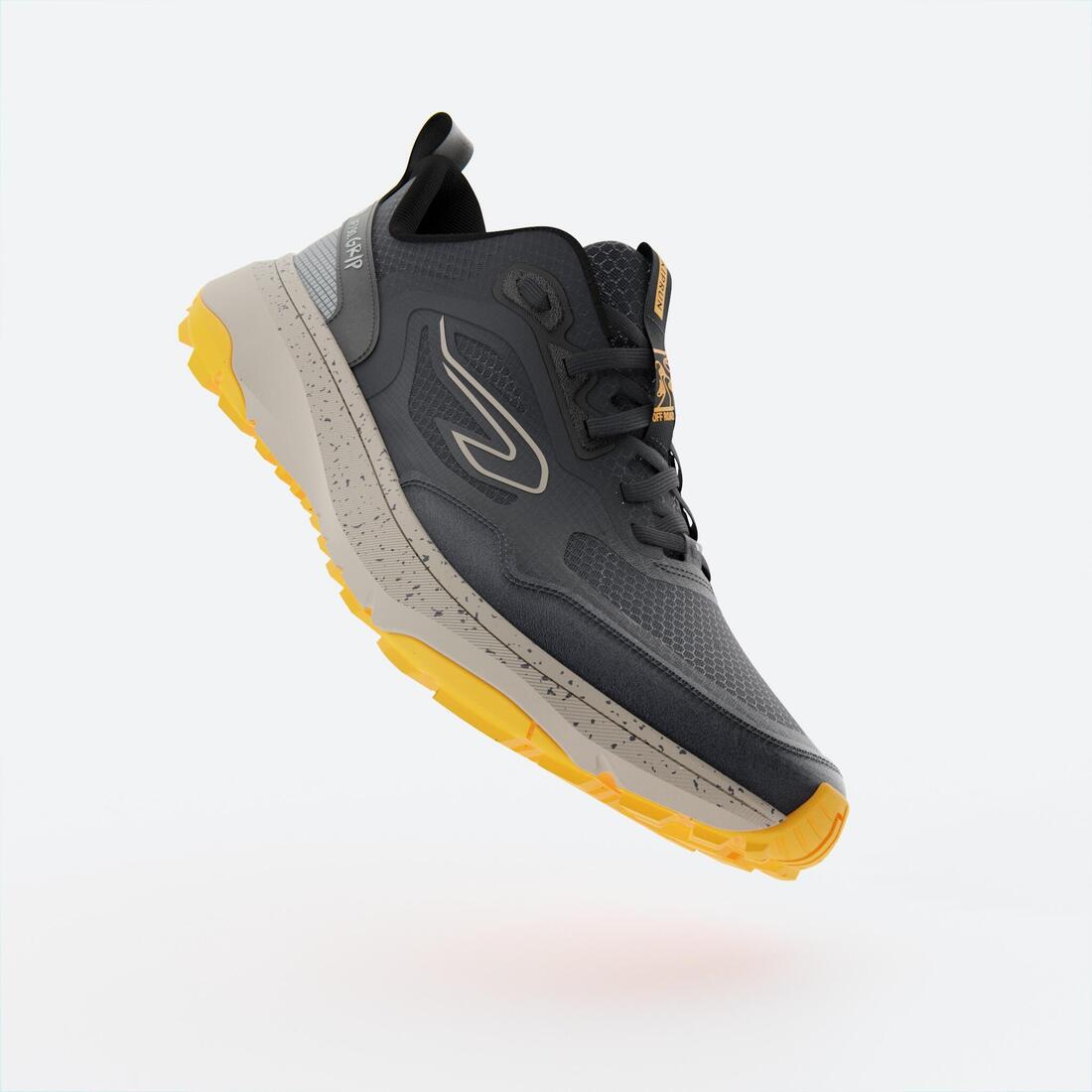 Chaussures running et trail jf 190 grip bleu mangue h