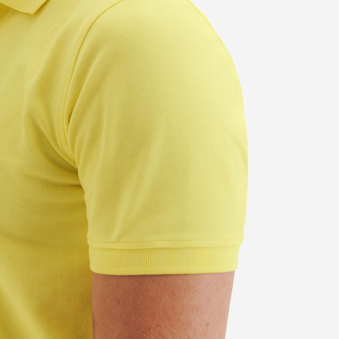 Polo de golf en coton polyester manches courtes homme, MW500