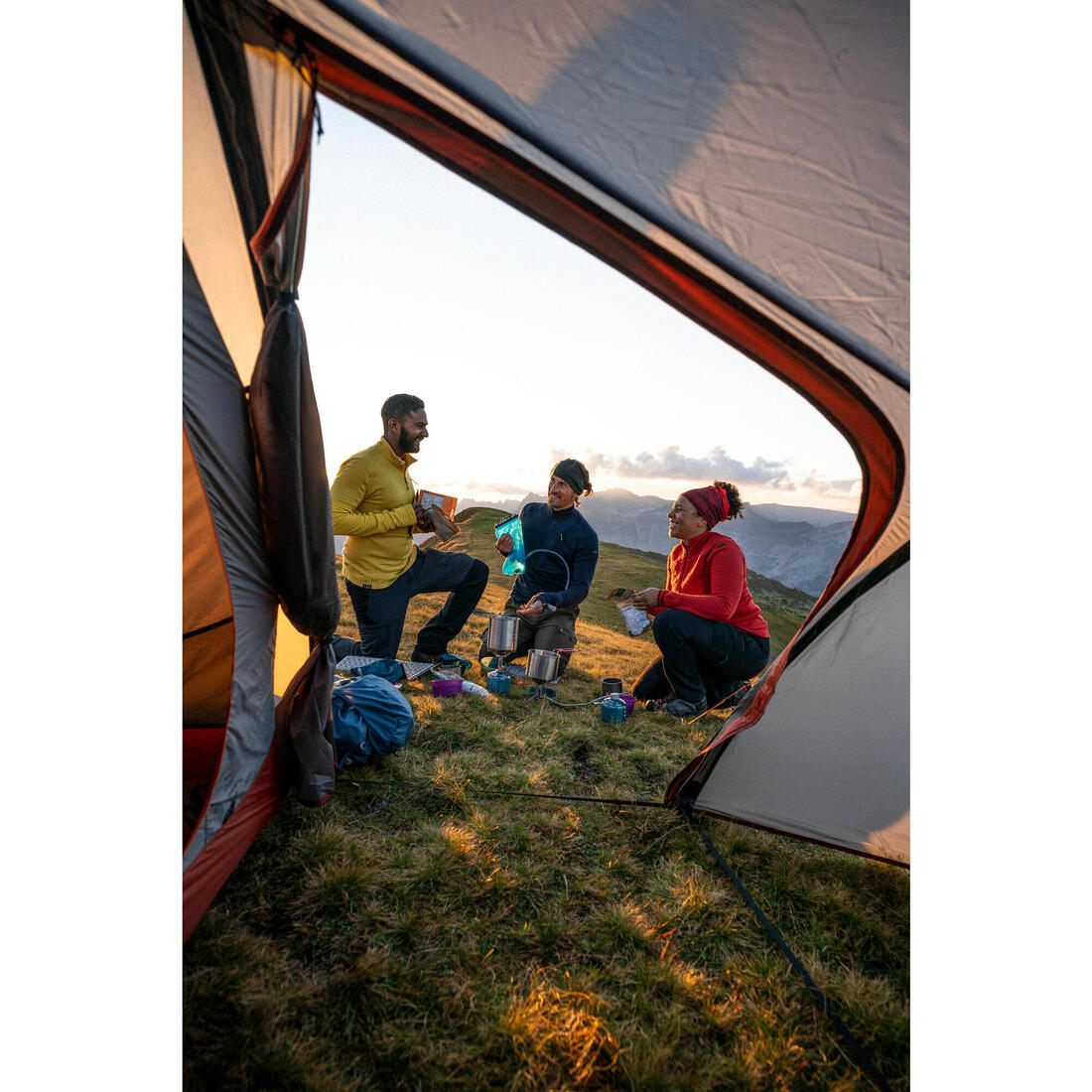 Popote inox de trekking - 2 personnes - MT500