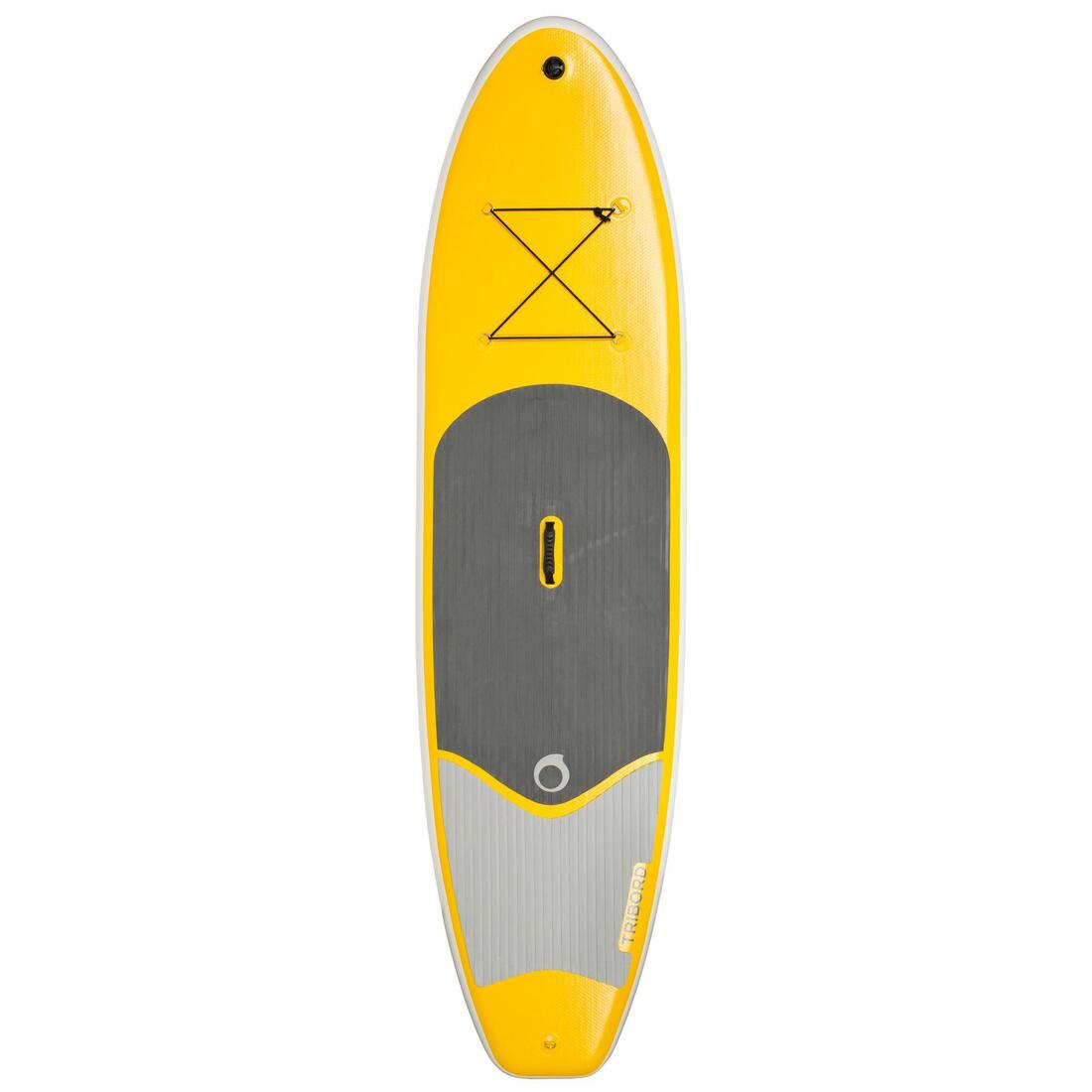 Aileron standard rail glissière stand up paddle gonflable noir