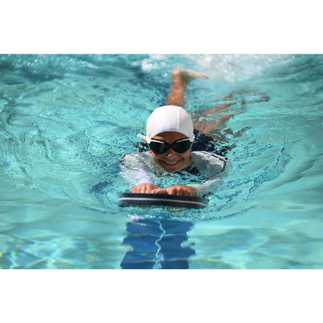 Bonnet de bain en maille enduite taille S, imprimés star