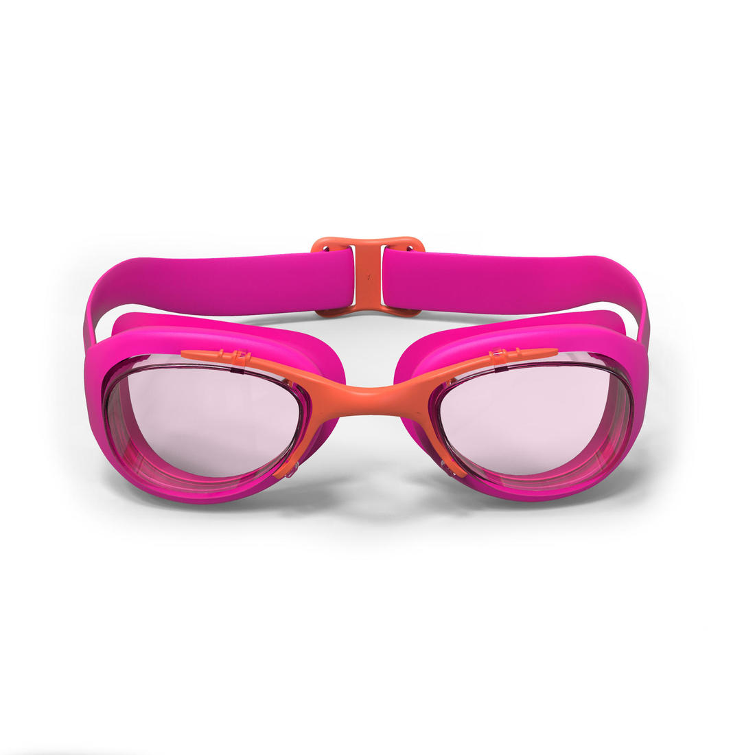 Lunettes de natation xbase - verres clairs - taille junior