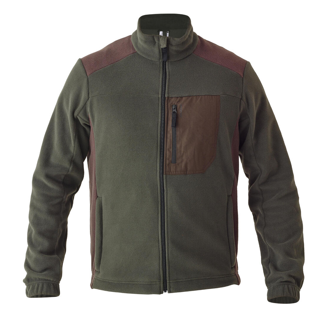 POLAIRE BI-COLORE 500 – vert fonce