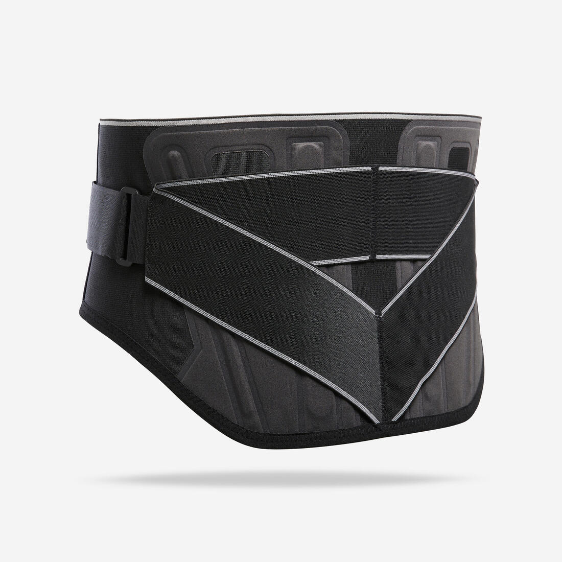 Ceinture de maintien lombaire avec straps réglables niveau 4 – noir fumé