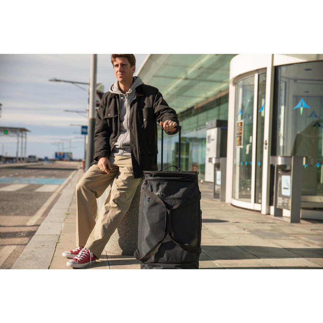 Valise 70l - essential verte