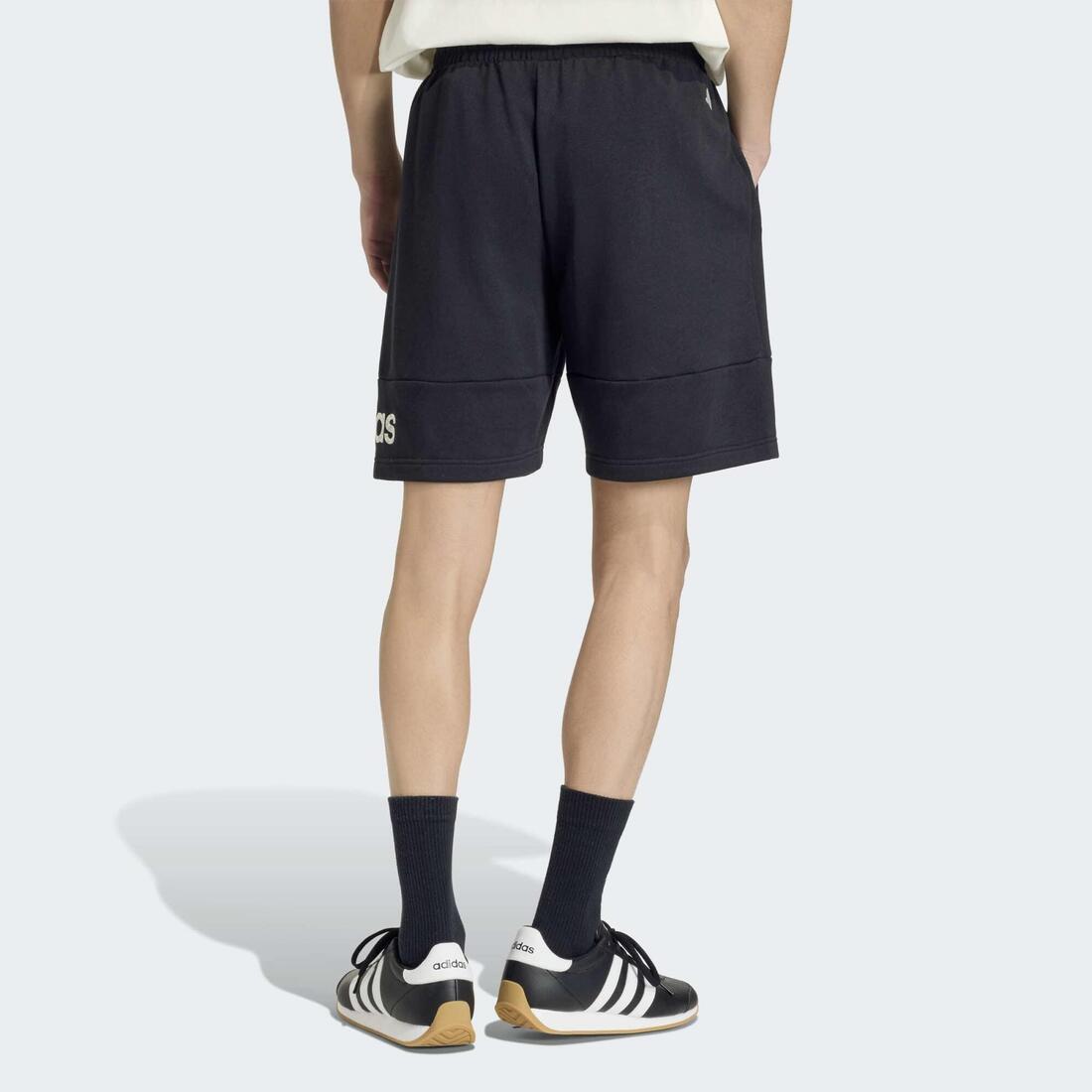 Short de fitness en coton homme
