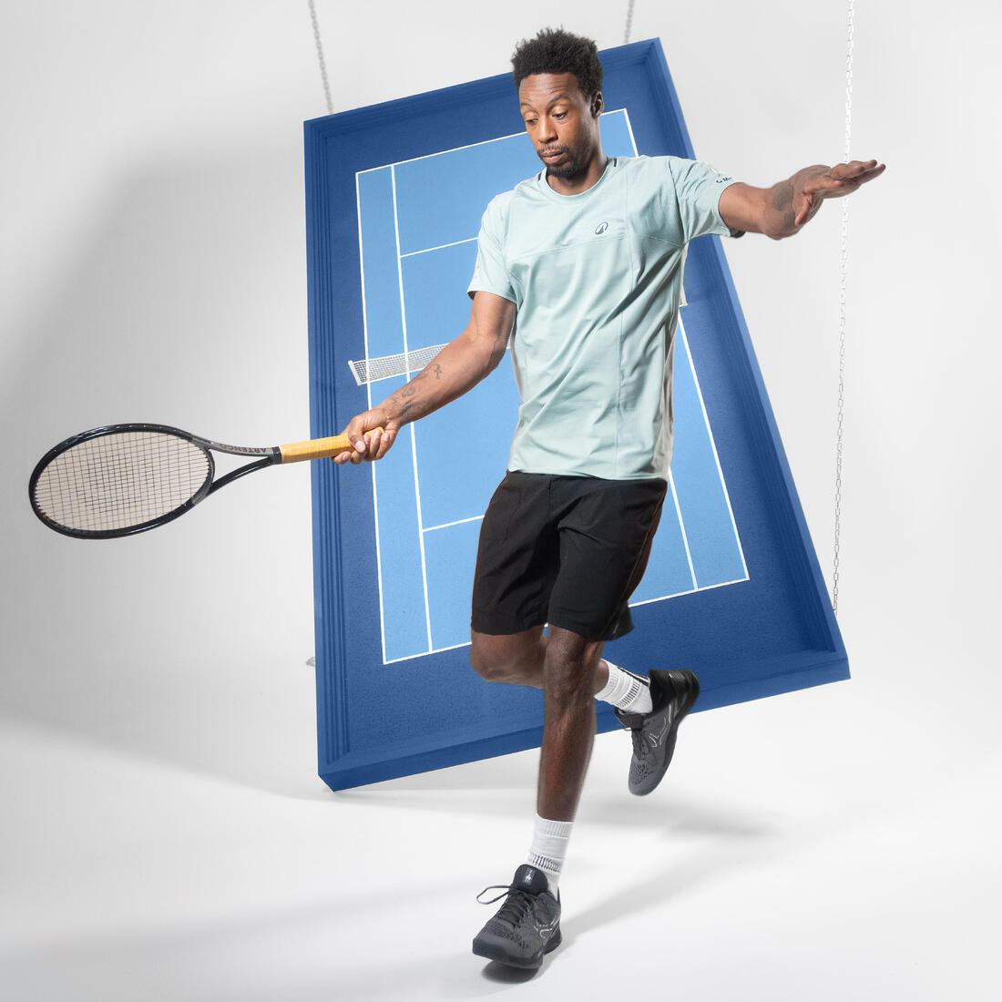 Short de tennis Homme respirant - Artengo Dry+ Gaël Monfils