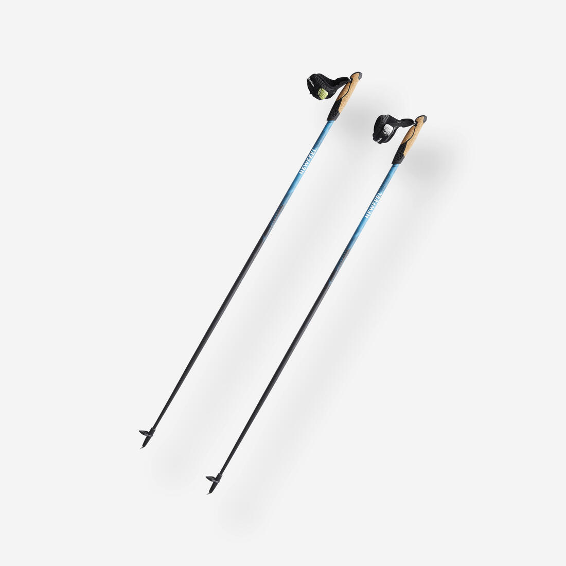BÂTONS DE MARCHE NORDIQUE ACIER CARBONE NW P700