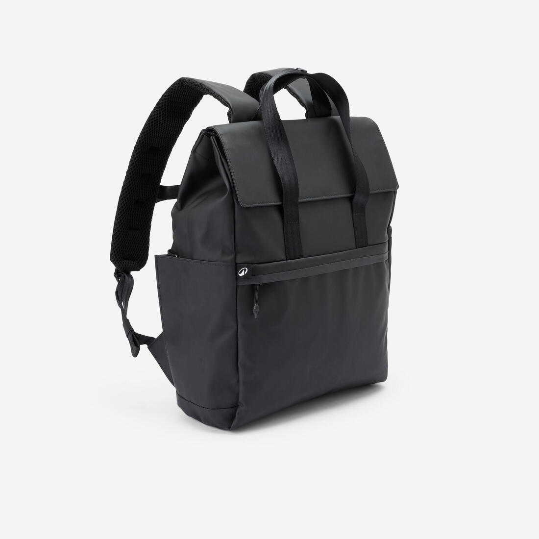 Sac à dos déperlant avec compartiment ordinateur 15L – noir fumé