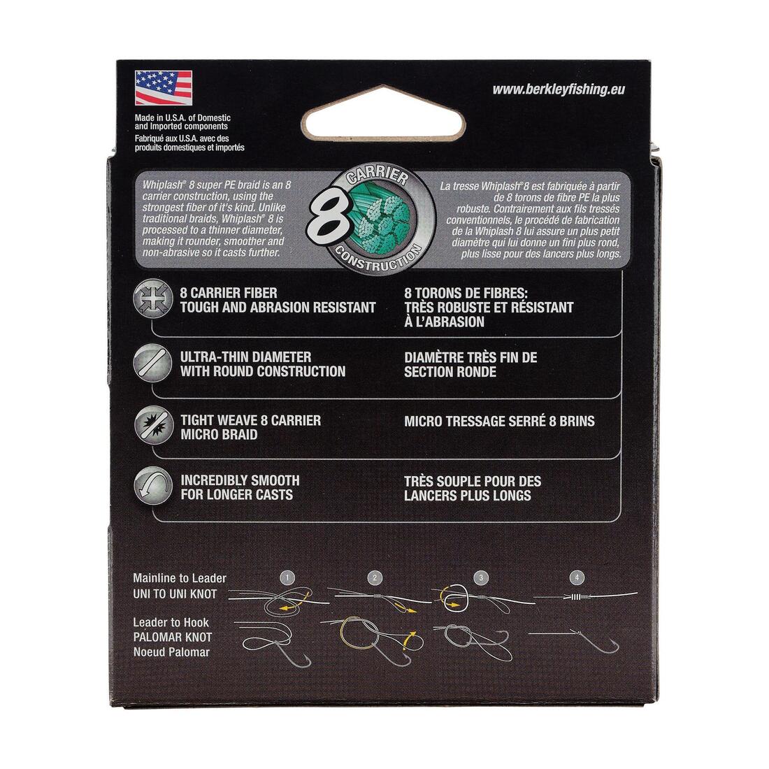 Tresse Whiplash8 300m 28/100