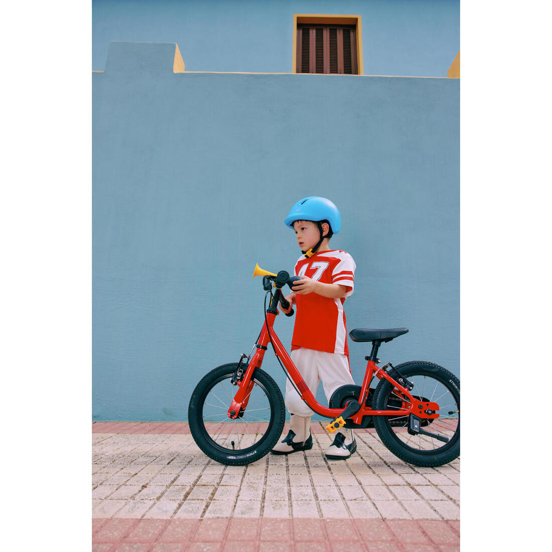Casque velo enfant 47-55 cm, play 500