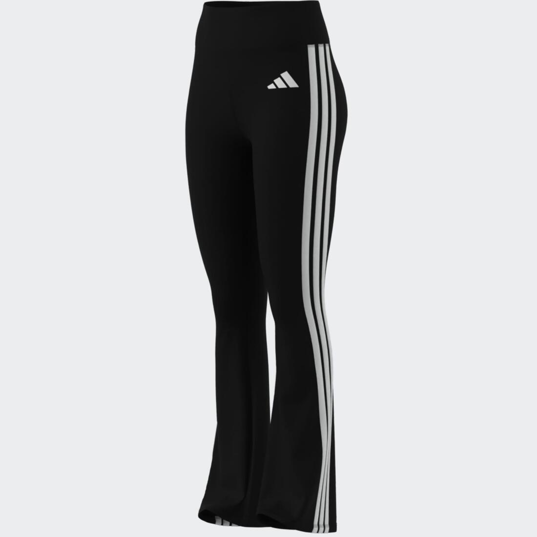 Legging fitness femme, noir