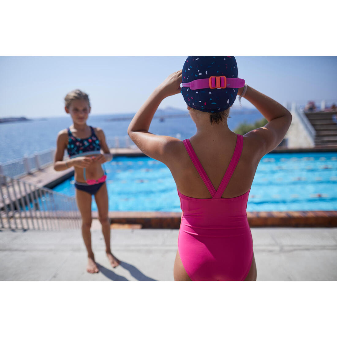 Maillot 1 pièce Vega rose