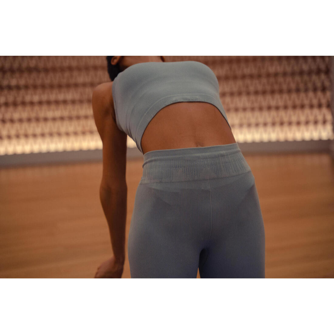 Legging de yoga et pilates sans couture et extensible femme