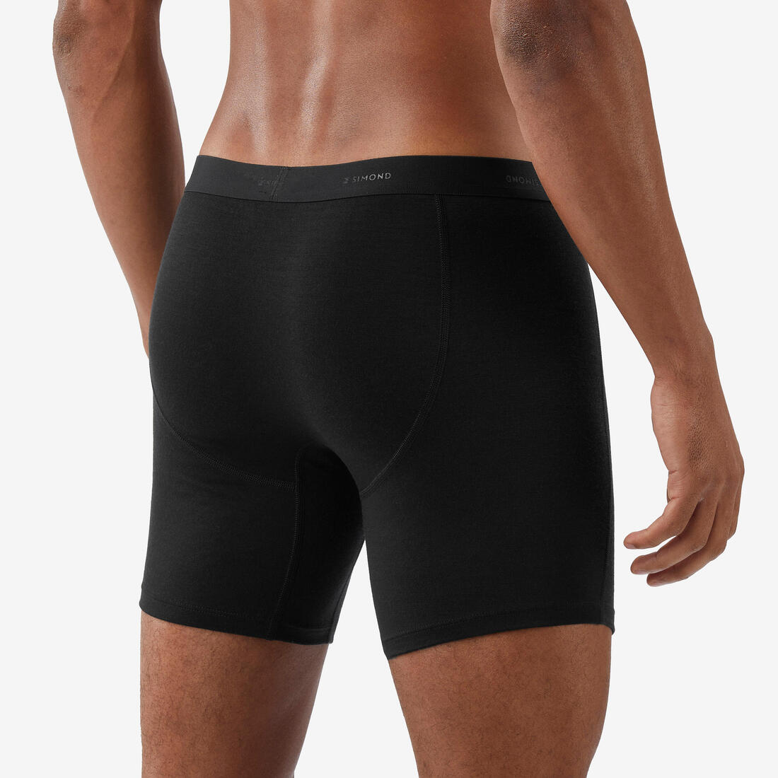 Sous-vêtement boxer en laine mérinos de trek montagne mt500 - homme
