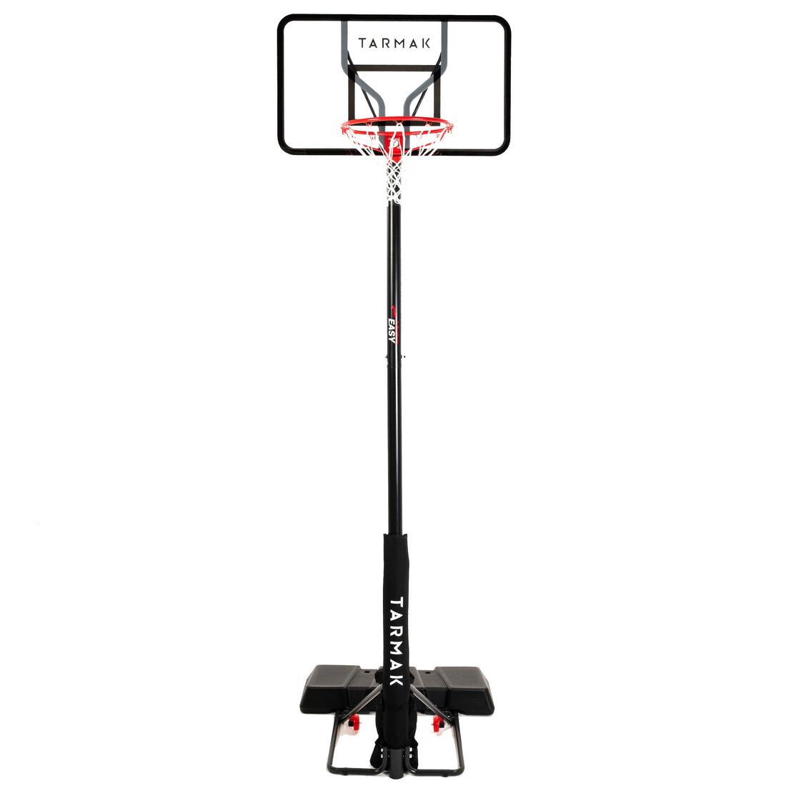 Panier de basket sur pied réglable de 2,20m à 3,05m - B100 Easy Polycarbonate