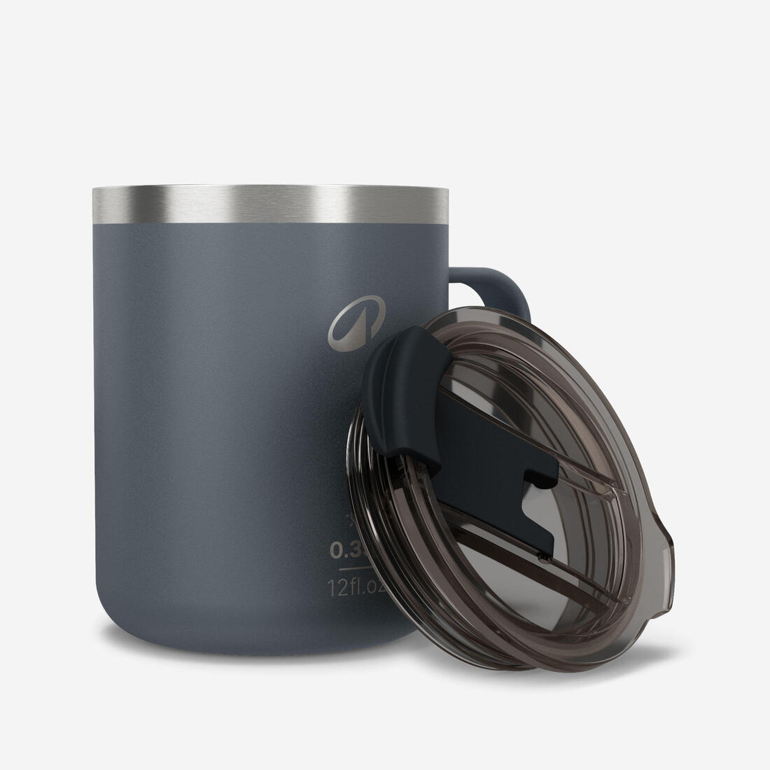 Mug 900 isotherme 0,35L en inox, pour le camping, la randonnée/trekking