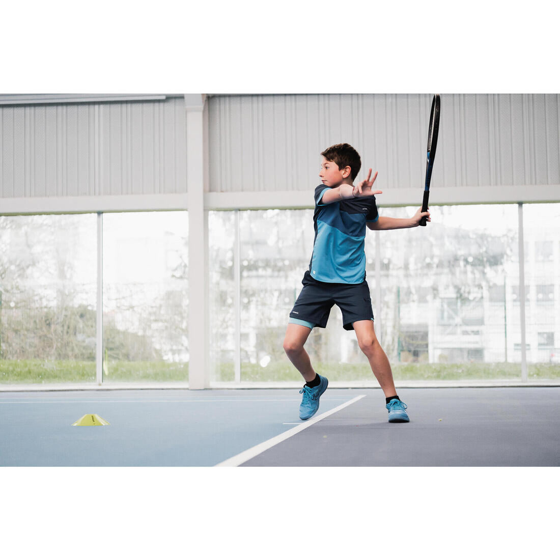 T-shirt de tennis garcon - TTS dry