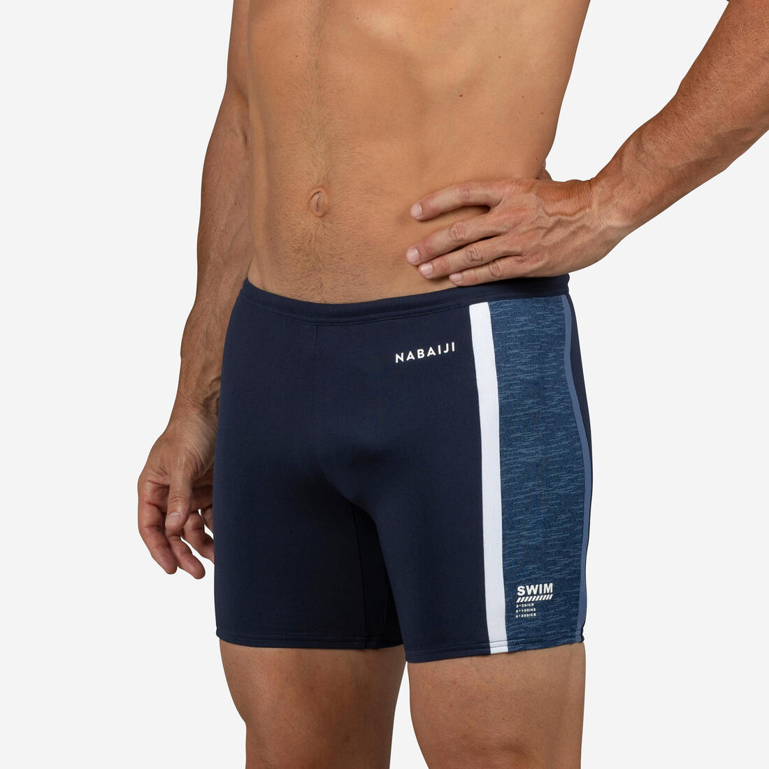 Boxer de Bain Natation Long - Yoko – bleu marine