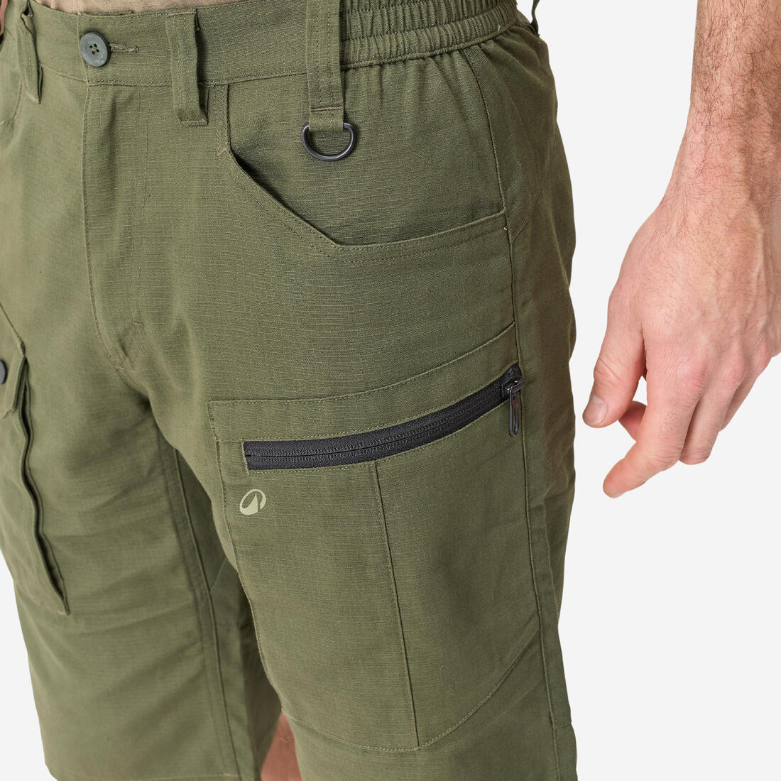 Bermuda Cargo chanvre  Homme 500 vert