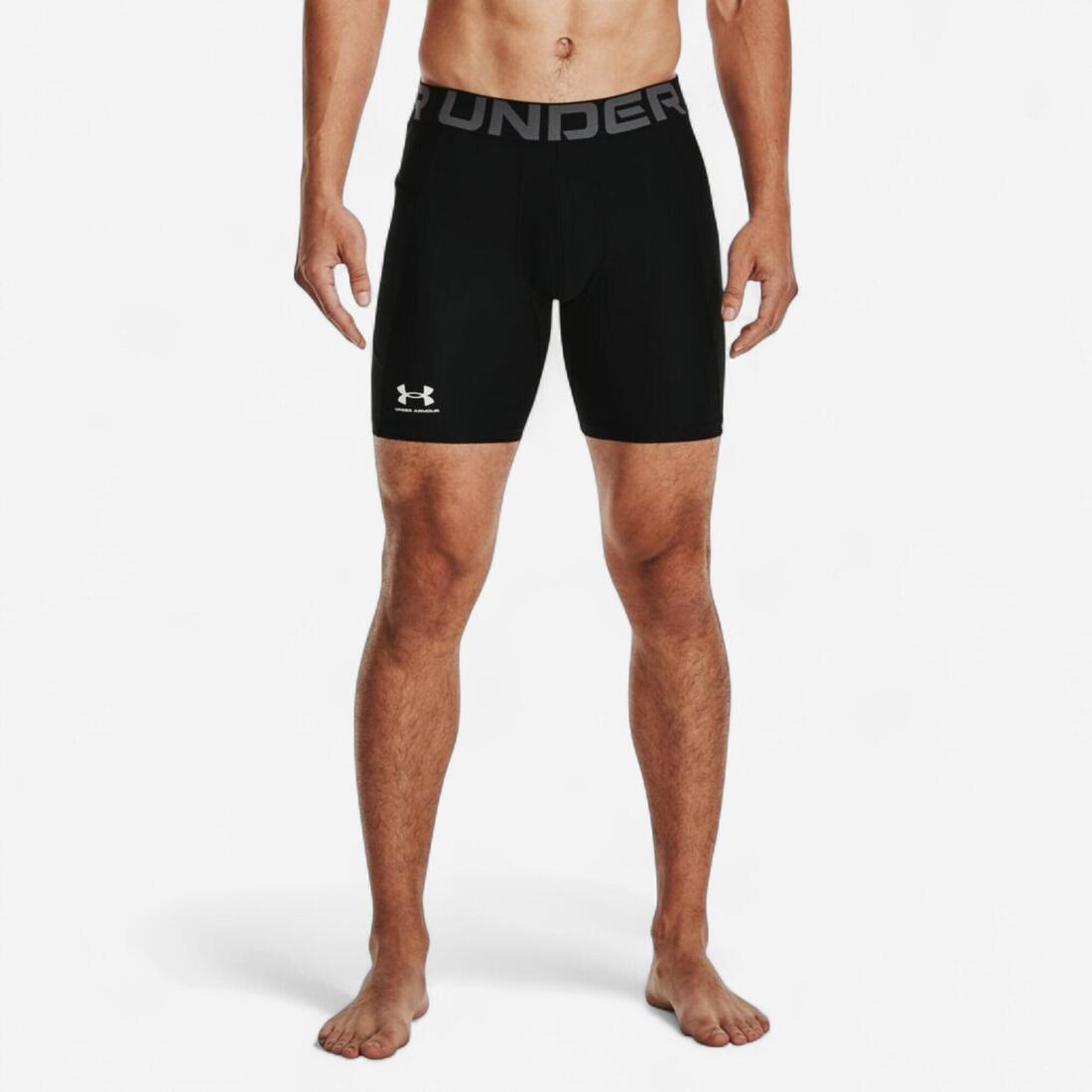 Short de compression HeatGear® pour homme, noir