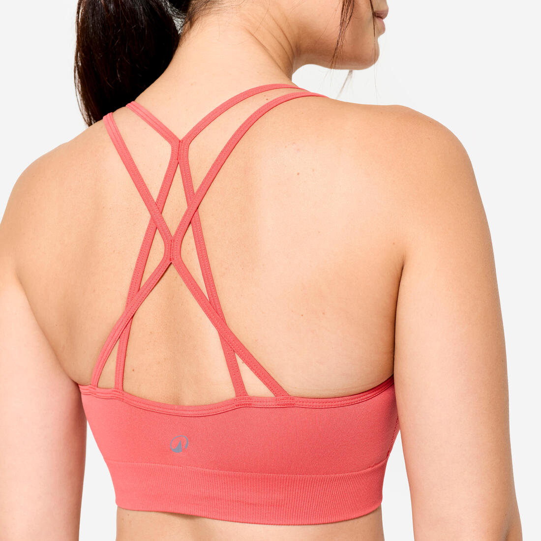 Brassière bretelles croisées maintien léger Femme