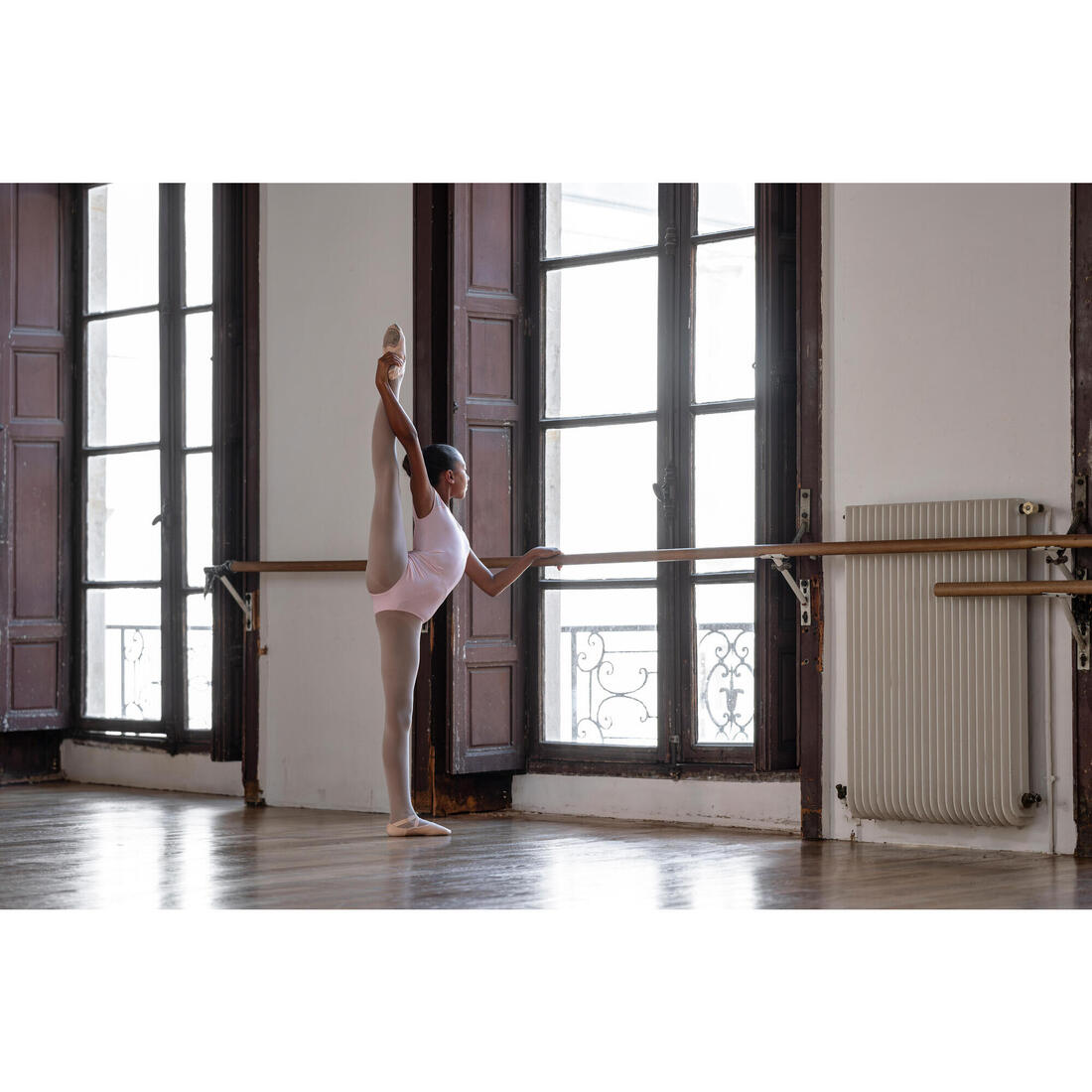 Justaucorps danse manches courtes