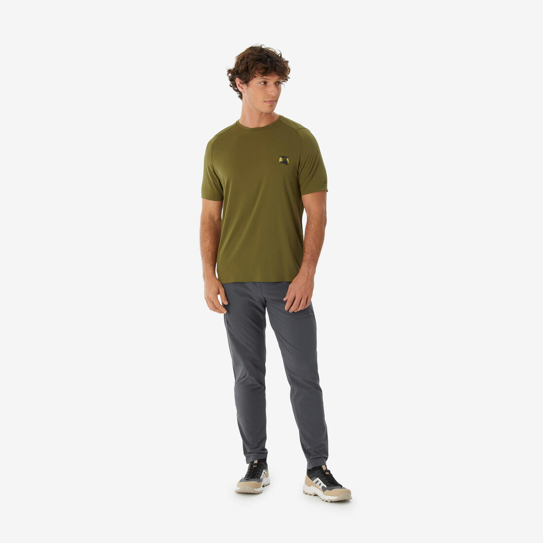 T-shirt de randonnée manches courtes - MH500 - homme