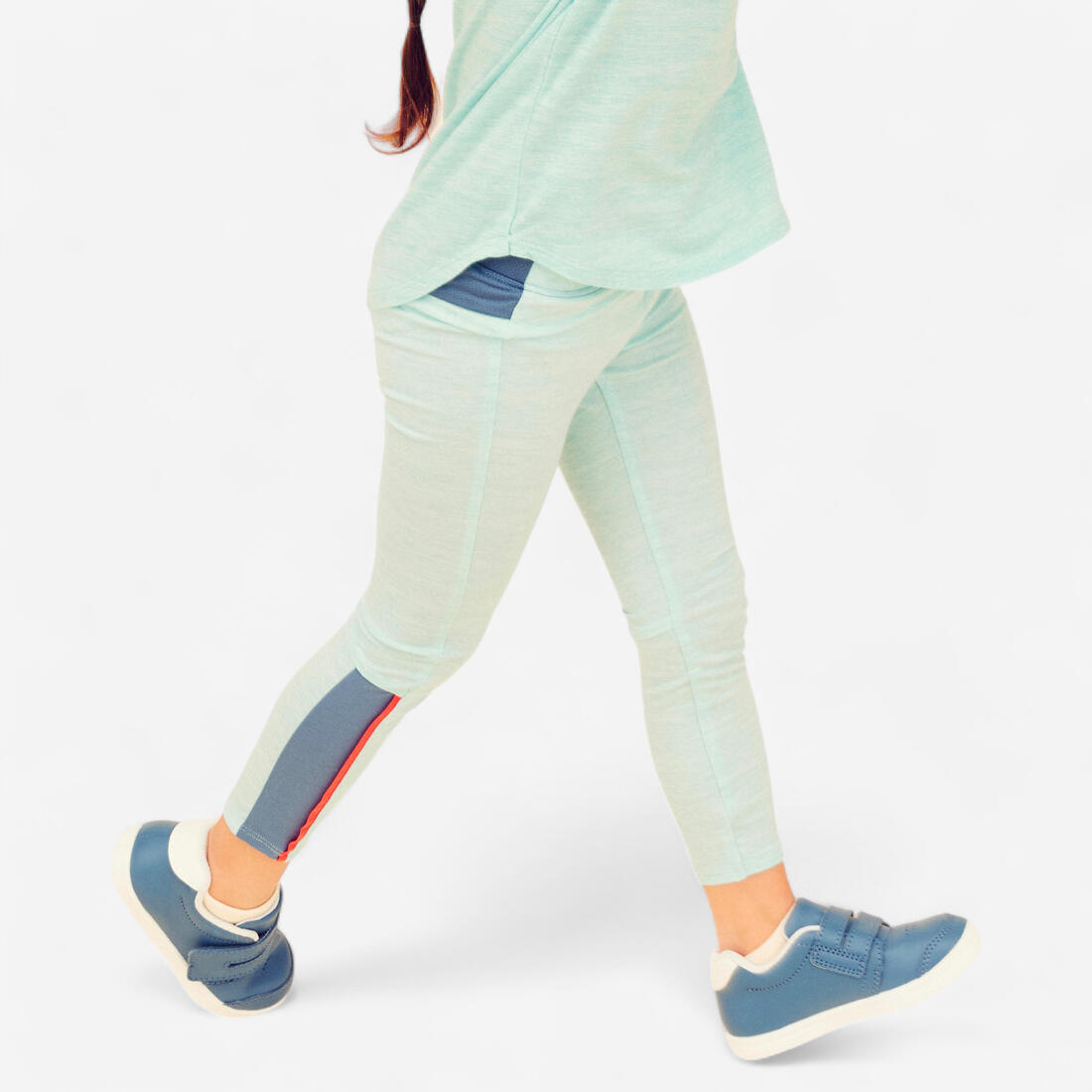 Legging bébé ajustable respirant - 500 – bleu