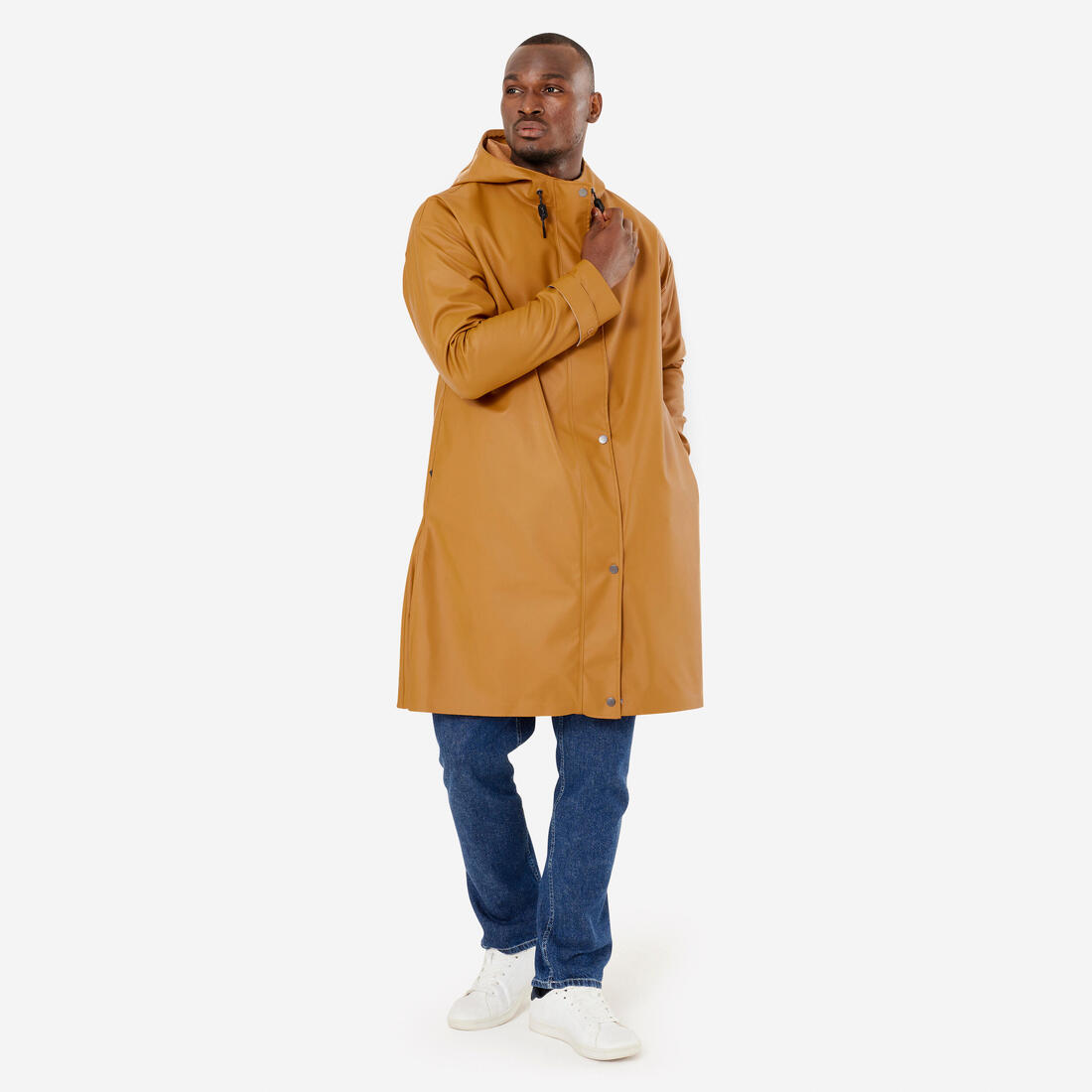 Parka imperméable vélo ville unisexe