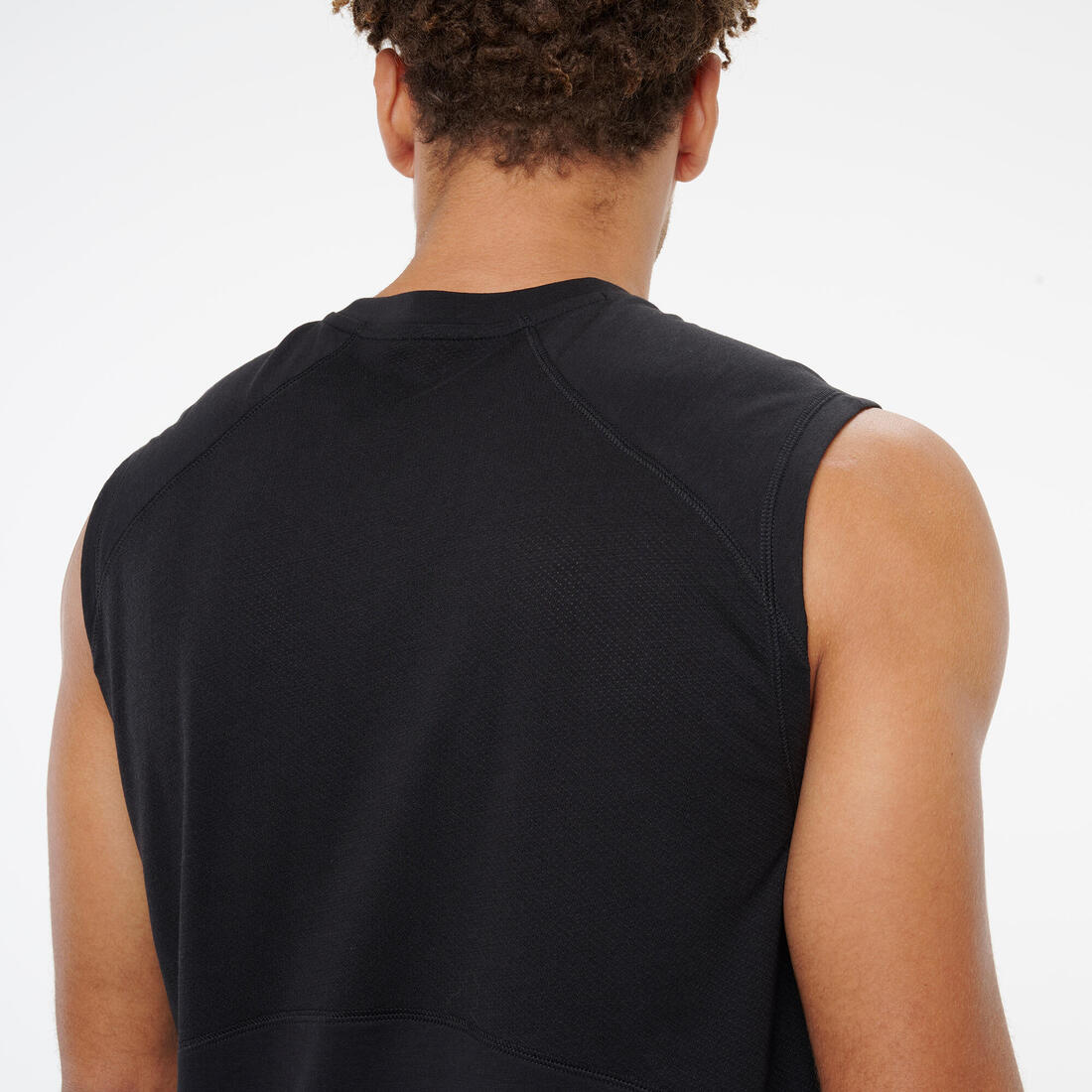 Débardeur de fitness Active homme, noir