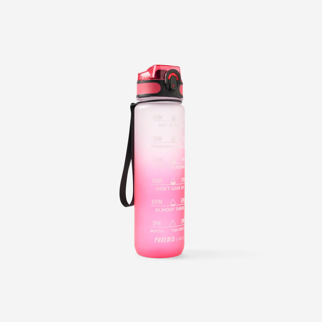 Gourde de fitness motivation 1 litre