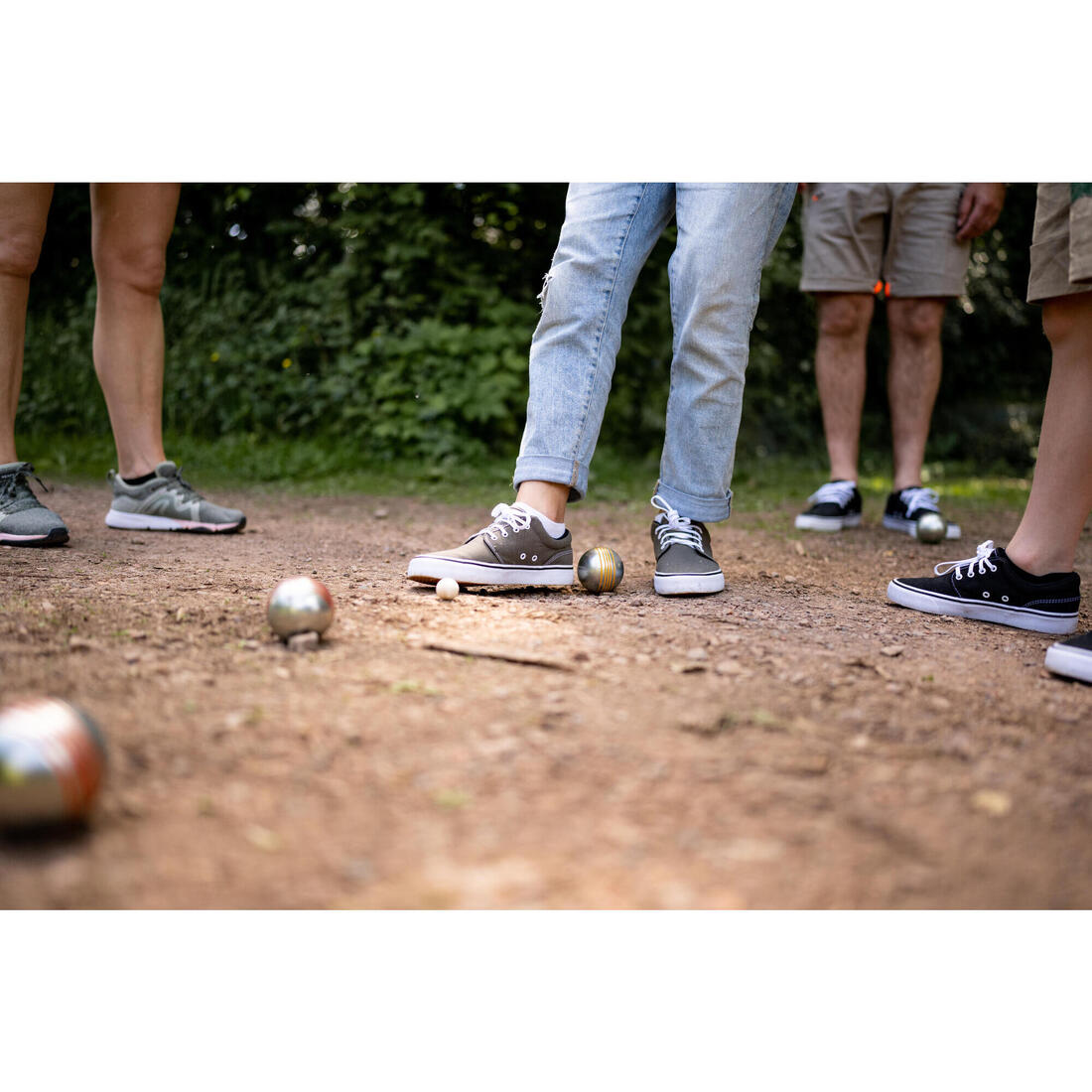 Jeu de 8 boules de pétanque loisir 100