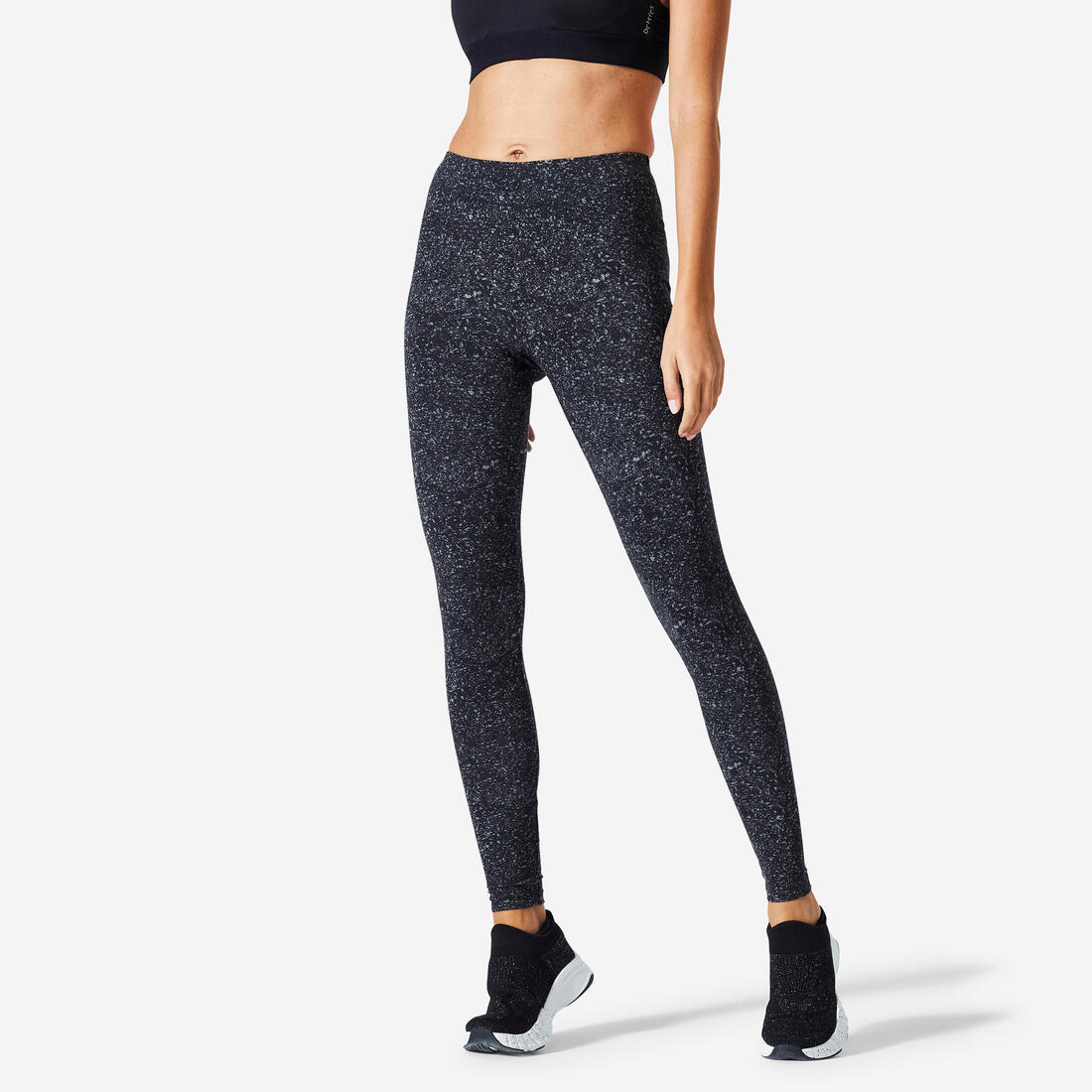 Legging fitness long coton extensible respirant femme - Fit+ – 8739138