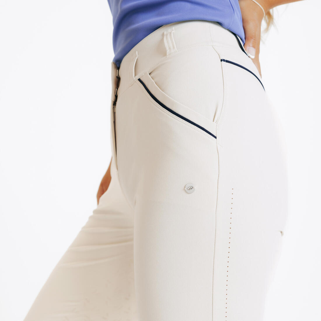 Pantalon équitation Fullgrip ultraléger Femme