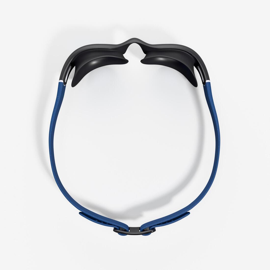 Lunettes de natation Taille L - Soft noir bleu teintées