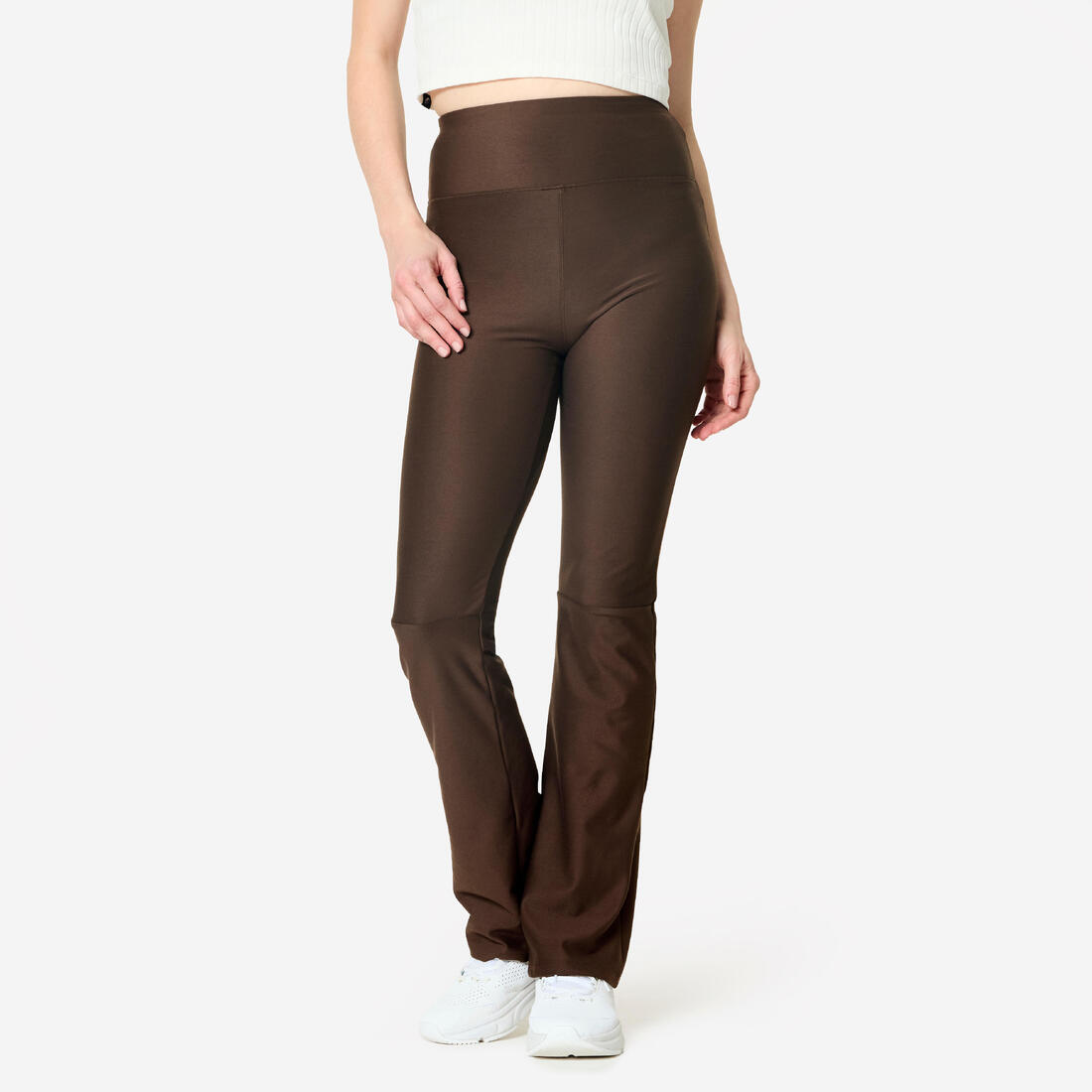 Legging de sport droit et extensible femme