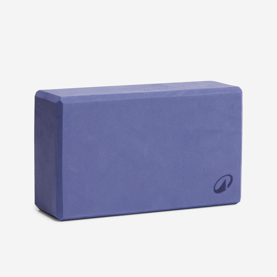 Brique de yoga en mousse, acajou