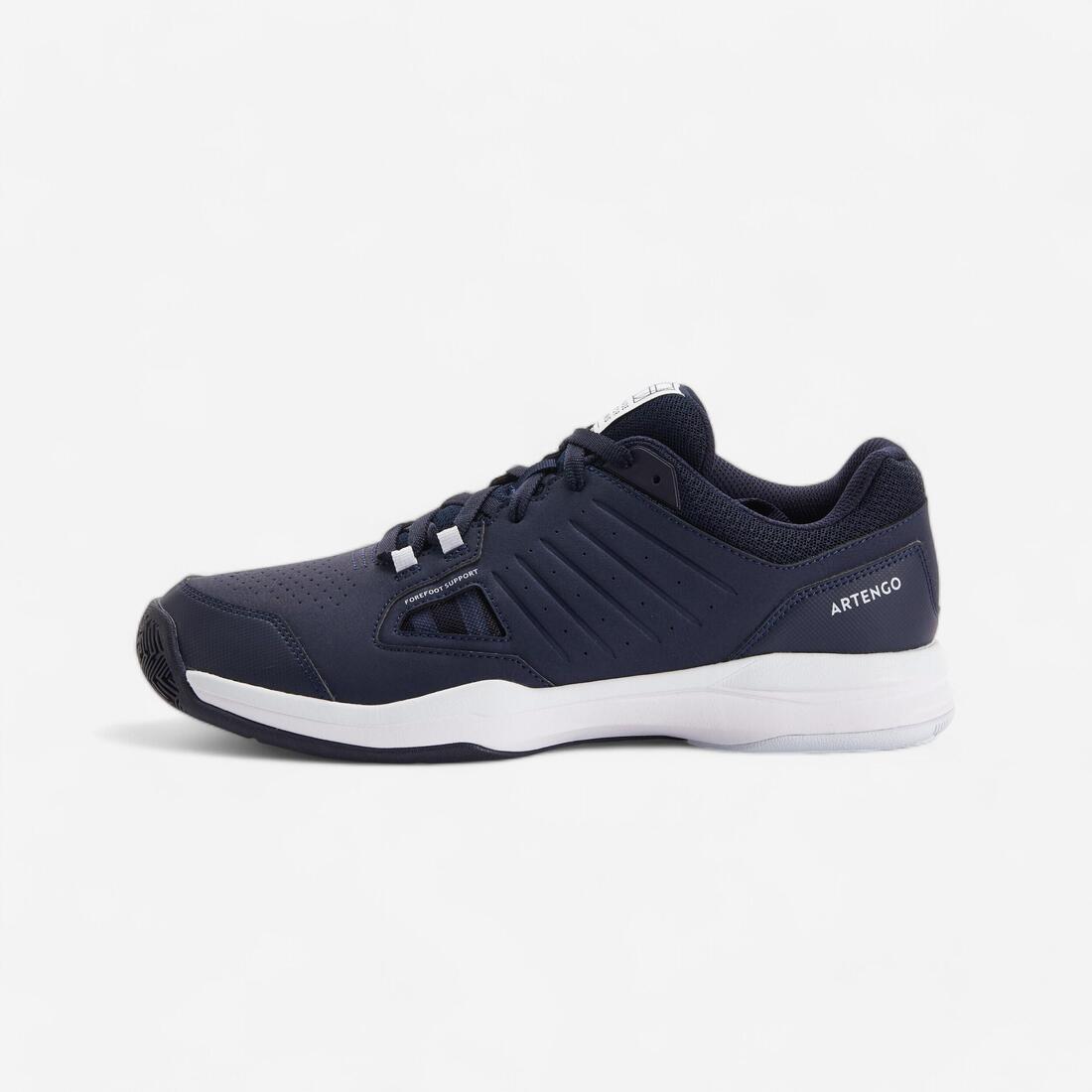 CHAUSSURES DE TENNIS HOMME TS500 MARINE MULTI COURT