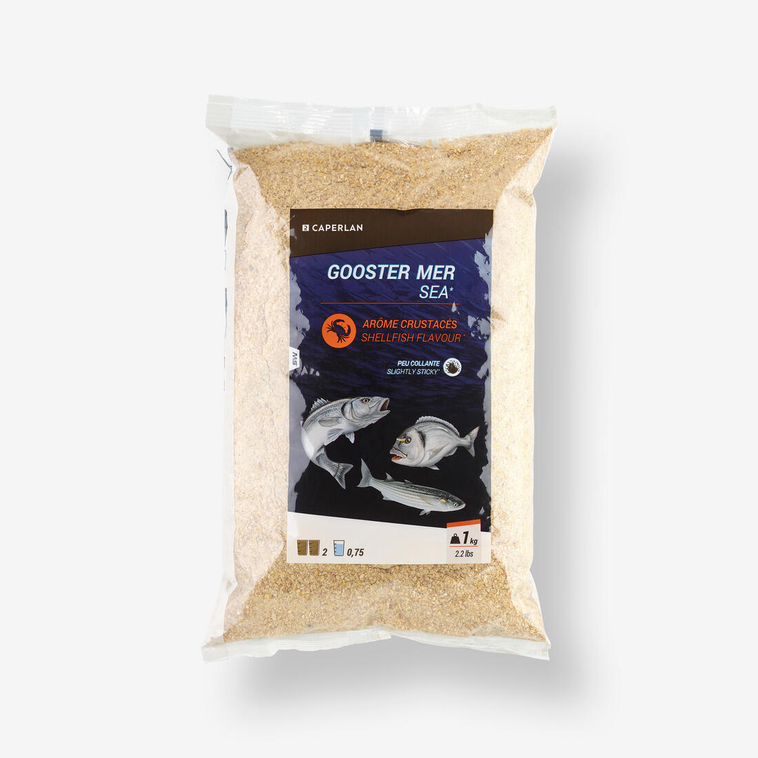 Amorce de pêche en mer gooster mer 1kg