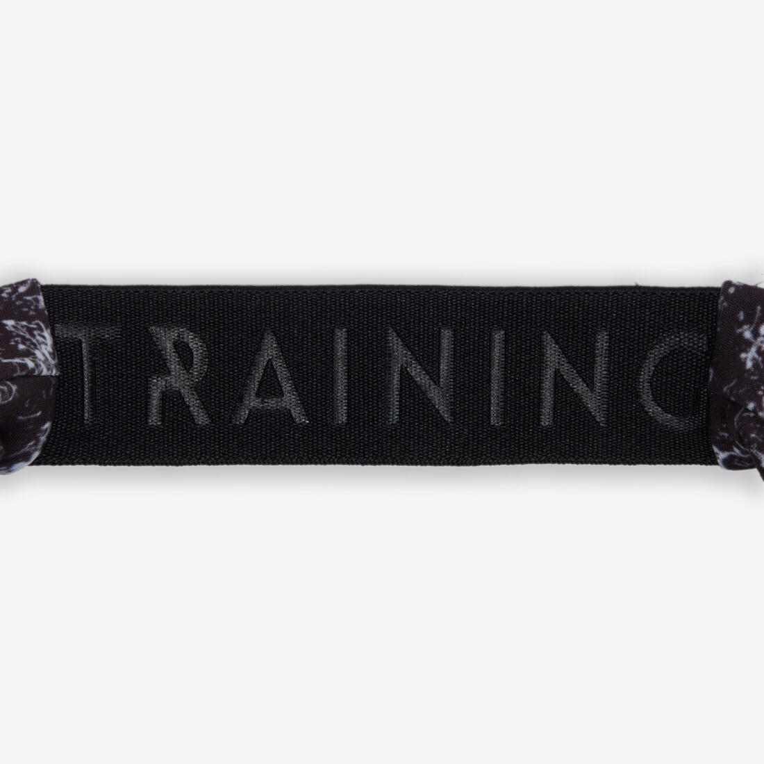 Bandeau fitness cardio training femme imprimé avec élastique