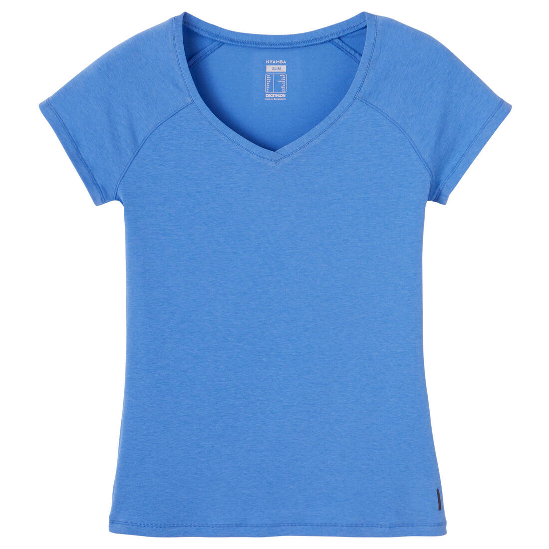 T-shirt Col V fitness Femme - 500