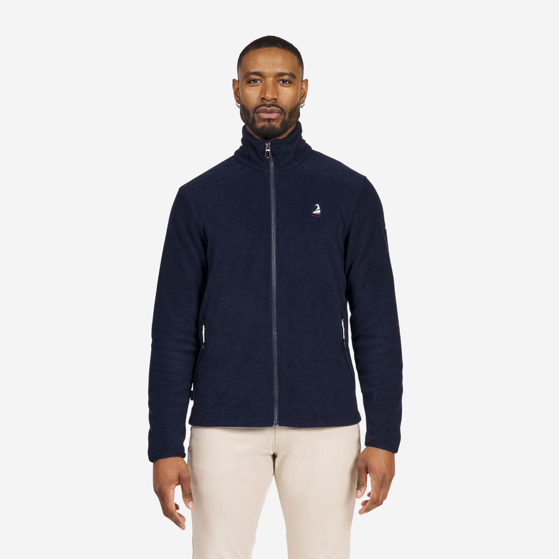 Polaire chaude de voile homme, 100 chiné
