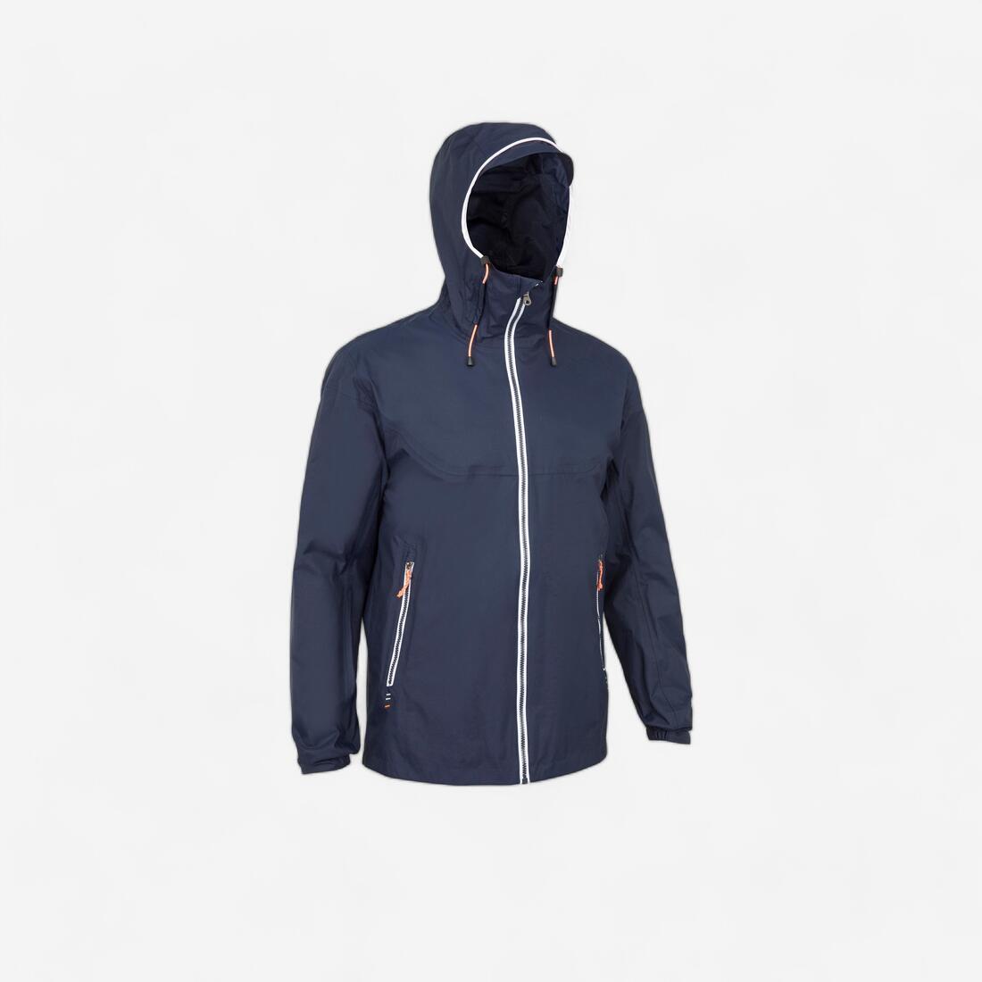 Veste imperméable de voile - veste de pluie coupe vent sailing 100