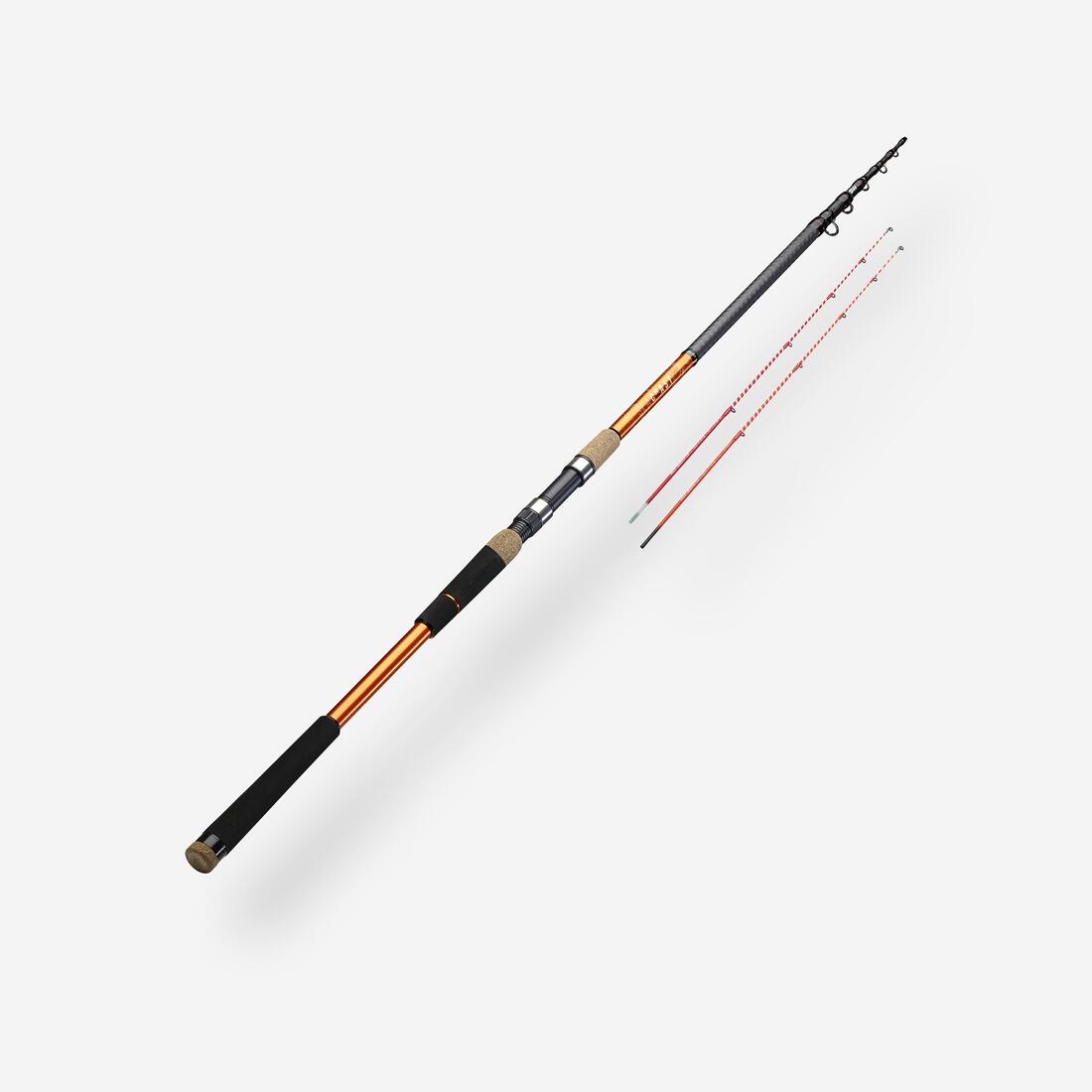 CANNE AU POSE SEACOAST LIGHT 500 350  MULTITIP TELESCOPIQUE PECHE EN MER