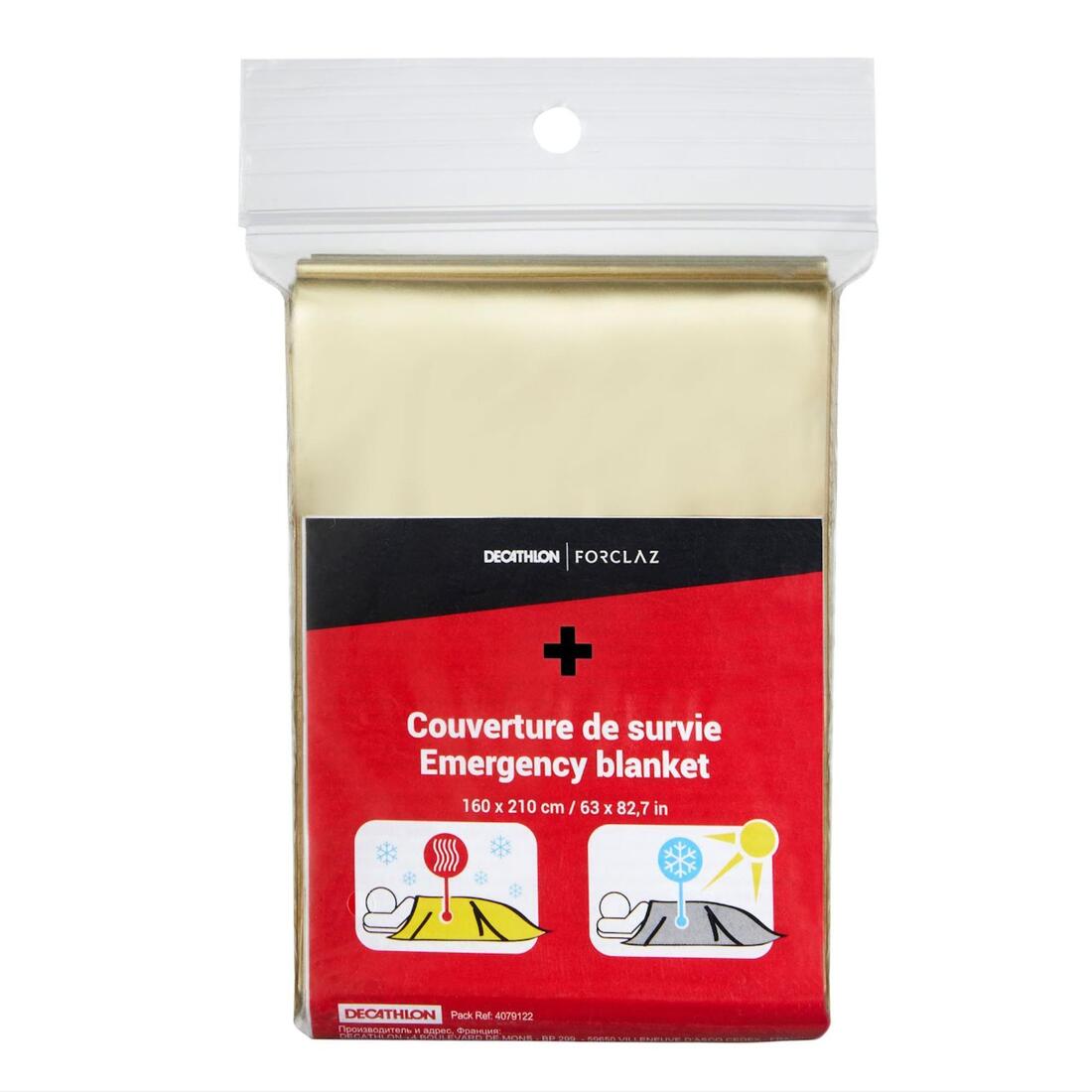 Couverture de survie mono usage