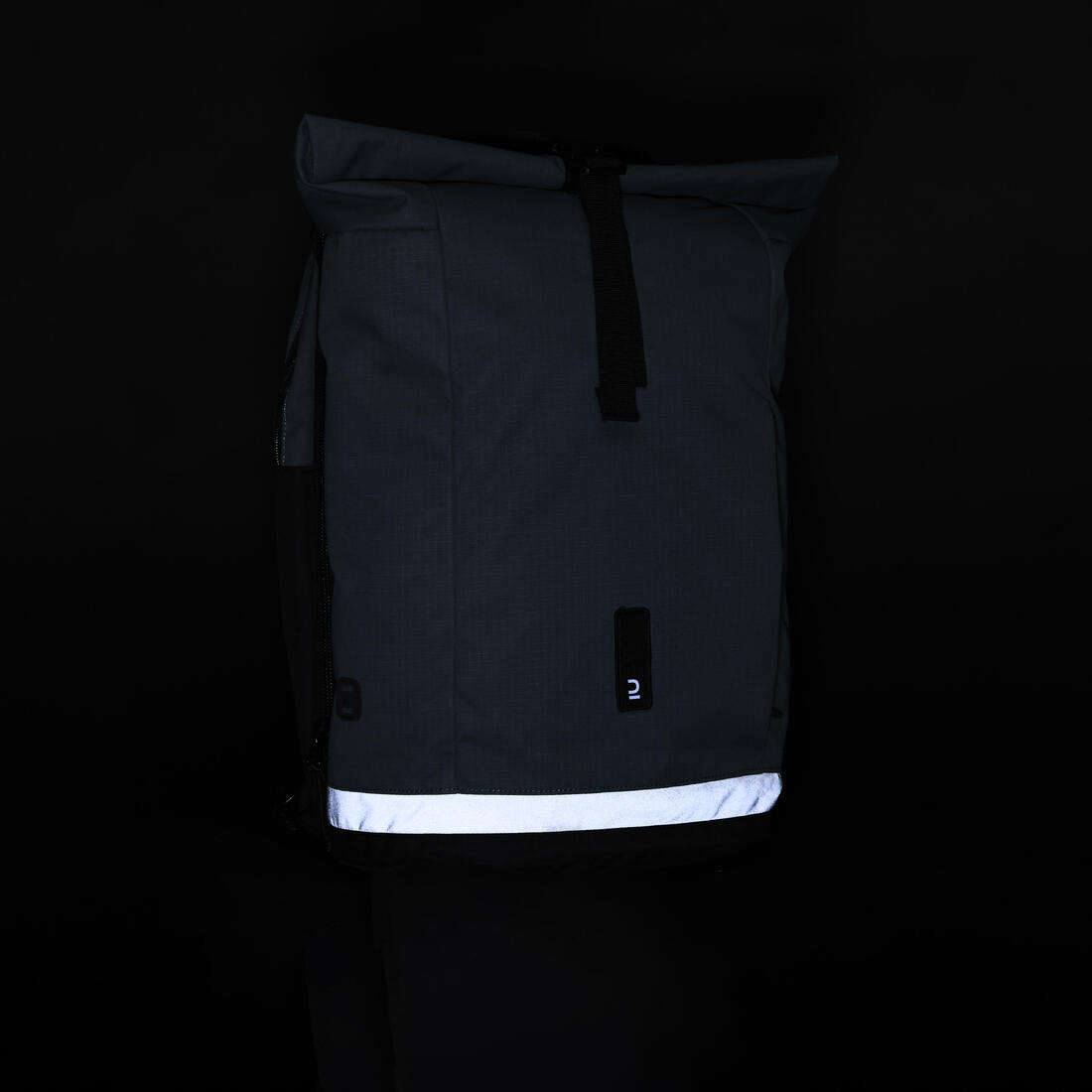 SAC A DOS VELO POUR PORTE-BAGAGES DOUBLE 27 LITRES SEPIA